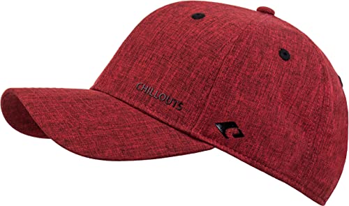 CHILLOUTS Christchurch czapka baseballowa, uniseks, 72 Red/Black, jeden rozmiar