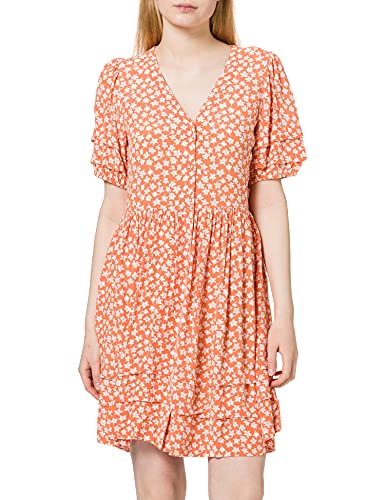 YAS Sukienka damska YASLURA, Raw Sienna, M