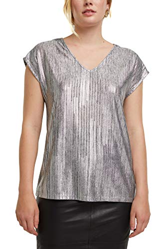 ESPRIT Collection Koszulka damska, 019/Gunmetal 5, S