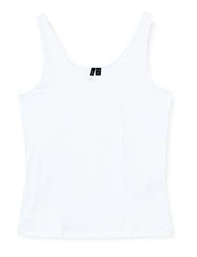 VERO MODA Damska koszulka Vmmaxi My Soft Uu Tank Top Ga Noos, Bright White, XXL