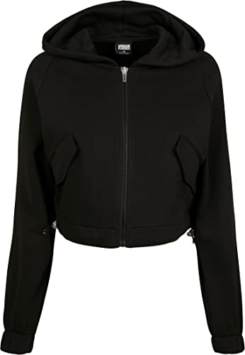 Urban Classics Damska bluza z kapturem z zamkiem błyskawicznym