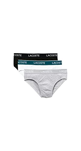 Lacoste Spodnie męskie (3 sztuki), Czarny/biało-srebrny chiński, XL