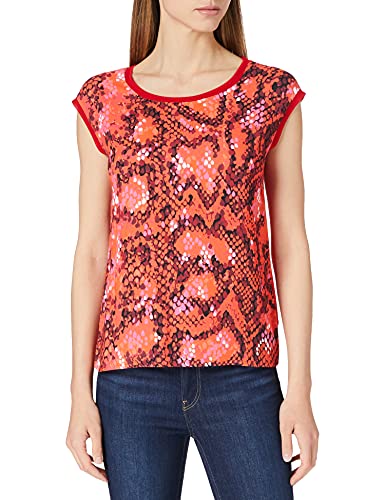 Street One T-shirt damski, Spice Red, 36 PL