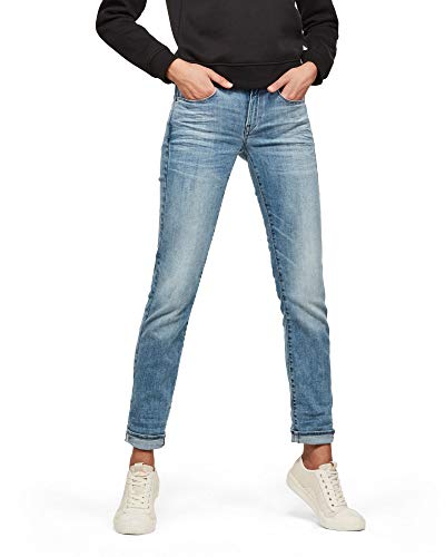 G-STAR RAW Jeansy damskie 3301 Deconstructed Mid Waist Straight