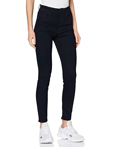 G-STAR RAW Stringfield dżinsy damskie, ultra wysoki stan, skinny, Czarny (Black Metalloid Cobler D17849-5245-b827), 33W / 32L
