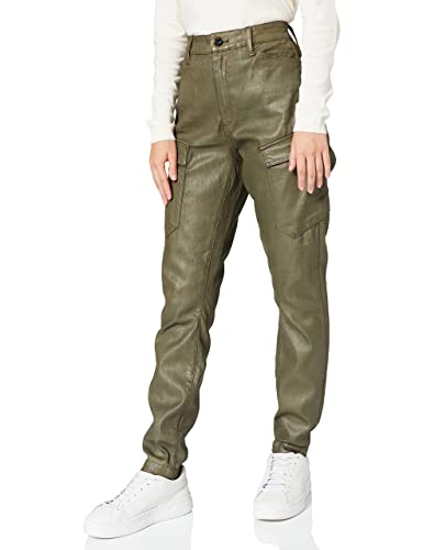 G-STAR RAW Damskie spodnie z wysokim stanem G-Shape Skinny Cargo, Combat Glint Cobler 5245-c246, 28W x 32L