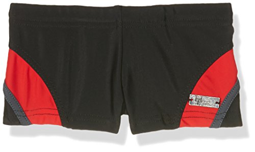 Haute Pression Szorty kąpielowe dla chłopców, Czarny (Noir/Gris/Rouge C02), 6 Lata