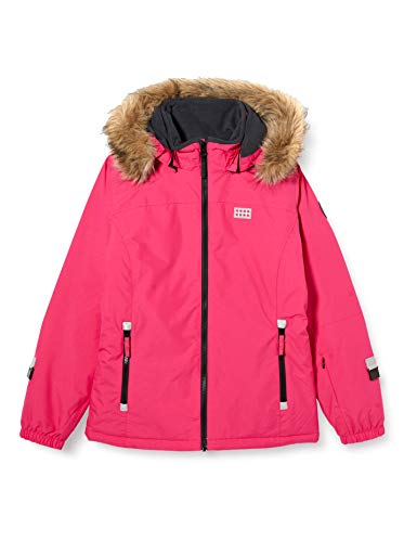 Lego Wear Dziewczęca Lwjodie - Lego Tec Play kurtka, 494 Dark Pink, 80 cm