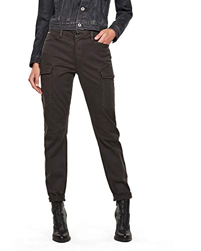 G-STAR RAW Blossite Army High Skinny Wmn Pants damskie spodnie, Szary (Asfalt Gd C106-b575), 25W / 32L