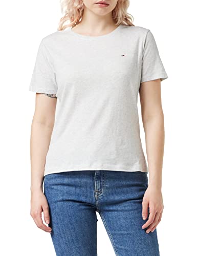 Tommy Jeans Damska kamizelka z miękkiego dżerseju z okrągłym dekoltem
