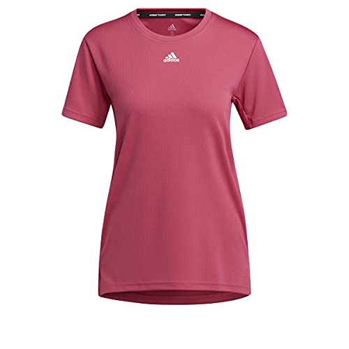 adidas Damska koszulka Necessi, Dziki różowy/biały, L