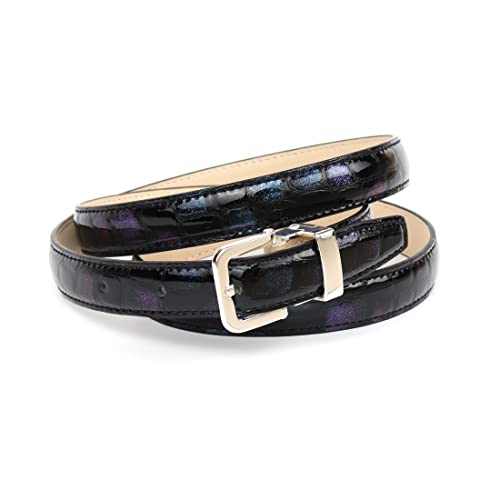 Anthoni Crown Damski pasek 30/4/144BLBL-105, niebieski, 105