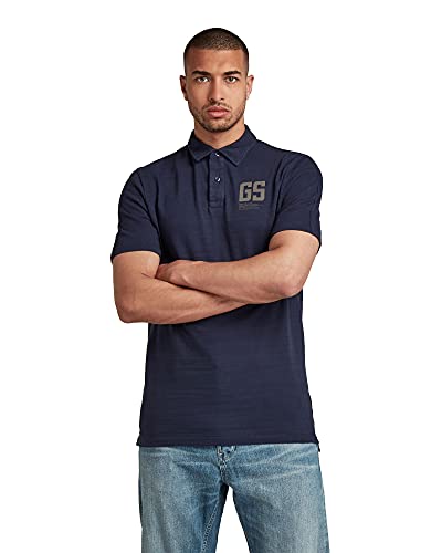 G-STAR RAW Męska koszulka polo D19888, Warm Sartho C789-c423, XS