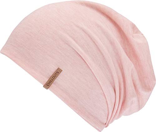 CHILLOUTS Czapka unisex Surrey Beanie, 94 Rose Melange, jeden rozmiar