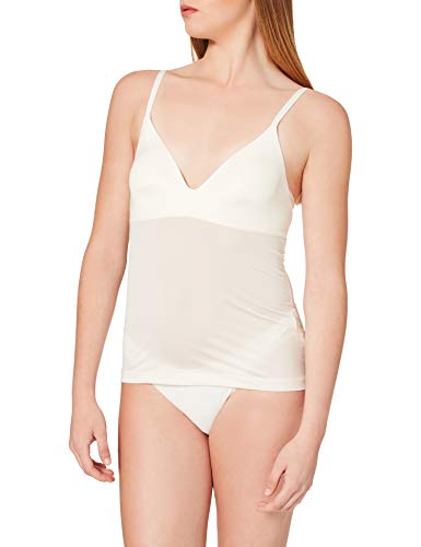 sloggi Damski biustonosz WOW Comfort 2.0 biustonosz koszulka, szary (Mauve Grey), XS, Ecru White, XS