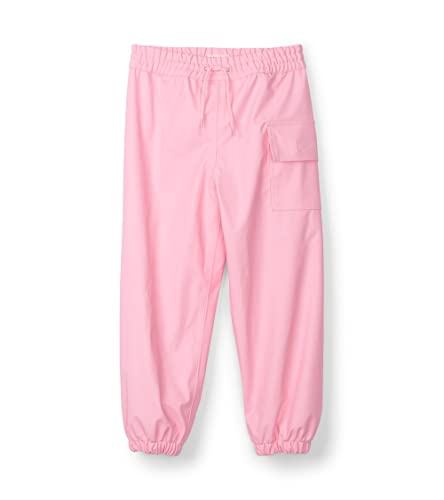 Hatley Splash Pants spodnie przeciwdeszczowe dla dziewcząt, Różowy (Hot Pink), 10 Lata