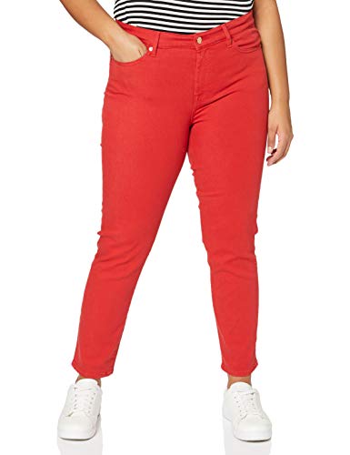 7 For All Mankind Damskie spodnie Roxanne Ankle Casual, czerwony, 28 PL