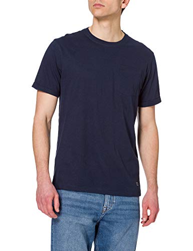 Blend Męski T-shirt, 194024_dress Blues, M