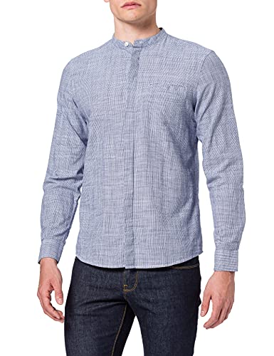 CASUAL FRIDAY Męska koszula Anton Ls Cn Structured Shirt, 193923_navy Blazer, M