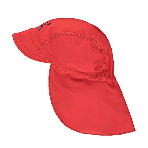 Steiff Dziewczęca tabliczka czapka, czerwony (Tango Red 4008), 49 cm