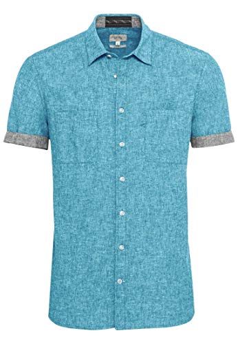 Camel Active Koszula Męska 4092385S49, Ocean Blue, M