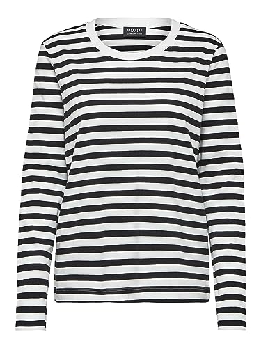 SELECTED FEMME Damska koszulka Slfstandard Ls Tee Str Noos