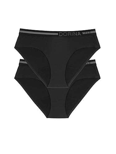 Dorina Figi damskie (2 sztuki), czarny/czarny, S
