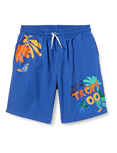 TUC chłopięce bermudy DE BAÑO Tropicool klapki do pływania, azul, 6A