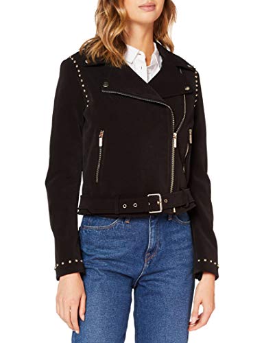 Armani Exchange Kurtka damska Blouson Faux Leather, czarny, L