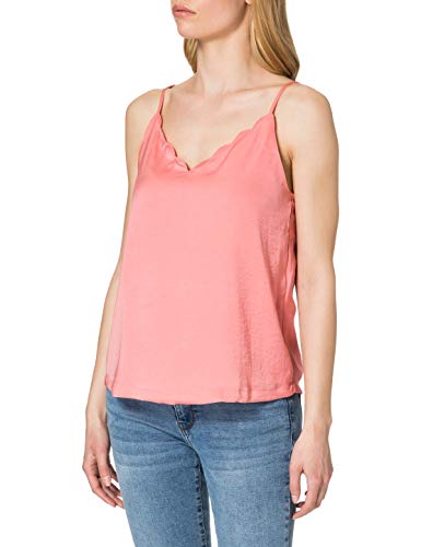 ONLY Damski top Onldebbie Singlet Noos WVN, Ró?owy herbaciany, 38
