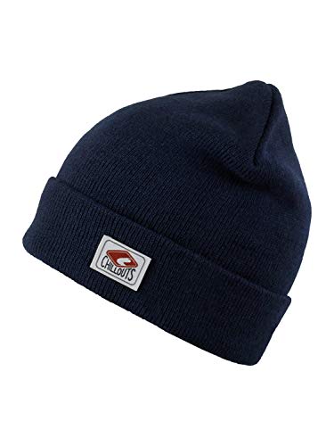 CHILLOUTS Czapka unisex Mitch Beanie, 41 granatowy, jeden rozmiar