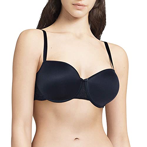 Passionata - Ge – miseczki biustonosz z miseczkami dystansowymi, Bleu Hiver, 85B