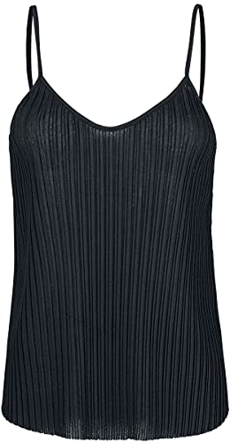 Urban Classics Damski top z dżerseju, czarny (Black 00007), S