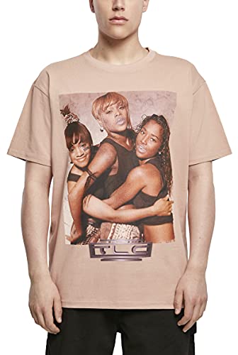 Mister Tee T-shirt męski Tlc Group Logo Oversize Tee, bursztyn, S
