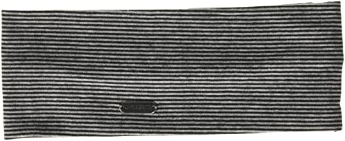 CHILLOUTS Damska kolorowa opaska na czoło, 10 Black/Grey, rozmiar uniwersalny