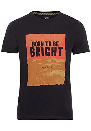 camel active Męski T-shirt, asfaltowy, L