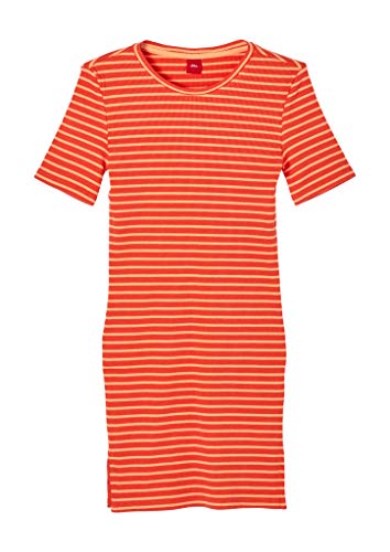 s.Oliver Dziewczęca sukienka dżersejowa z wzorem w paski, 25 g1, 140 cm