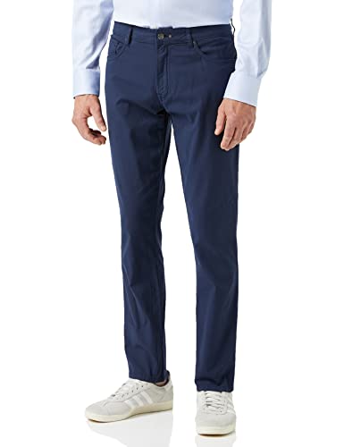Hackett London Spodnie męskie Texture 5 Pocket, Bleu (5pfblazer 5pf), 39W (Rozmiar producenta:29)
