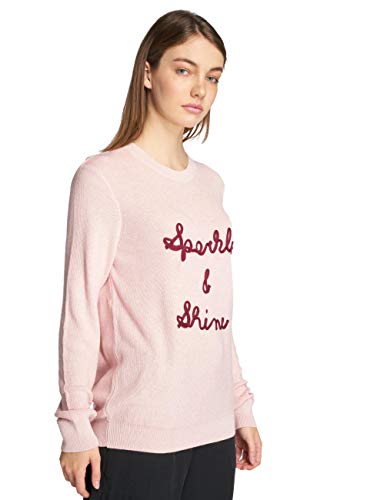 Mavi Embroidery sweter damski, Różowy (Ballerina 27087), XL