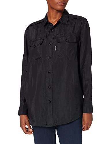G-STAR RAW Damska koszula regularna 3301, Czarny (Dk Black D19611-c292-6484), S