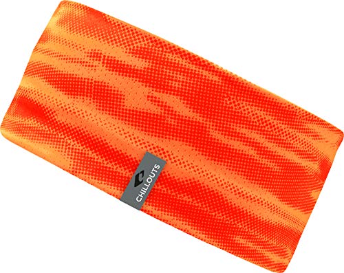 CHILLOUTS Opaska na czoło unisex Minto, 63 neonowy pomarańczowy, jeden rozmiar
