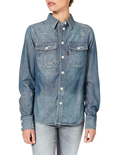 G-STAR RAW Koszulka damska Kick Back Worker Wmn Ls