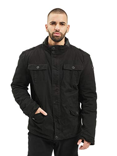 Brandit Britannia letnia kurtka męska w stylu vintage, przejściowa, wojskowa kurtka outdoorowa, czarny, 5XL