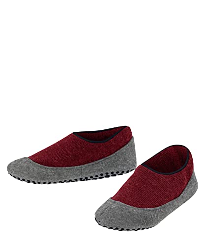 FALKE Uniseks - dzieci Kapcie Cosy Slipper K HP Wełna Merynosa z wypustkami na podeszwie 1 Para, Różowy (Red Pepper 8074), 23-24 (2-2.5 lata)
