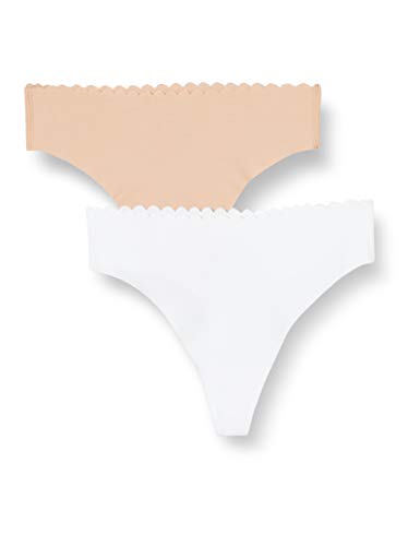 Dim 2 x stringi niewidoczne bawełniane Body Touch, wielokolorowy, 5