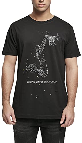 Mister Tee Męski t-shirt Space Dark Tee