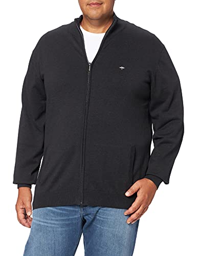 FYNCH-HATTON Męska kurtka z dzianiny z suwakiem Cardigan