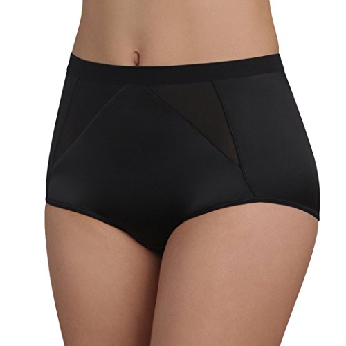Playtex Damskie figi Perfect Silhouette, Czarny, XXL
