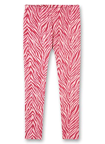 Sanetta Dziewczęca legginsy piżama różowe dolna część piżamy, rose, 128 cm