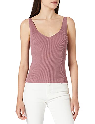 JdY Damska koszulka Jdynanna S/L Top KNT Noos na ramiączkach, Wistful Mauve, S